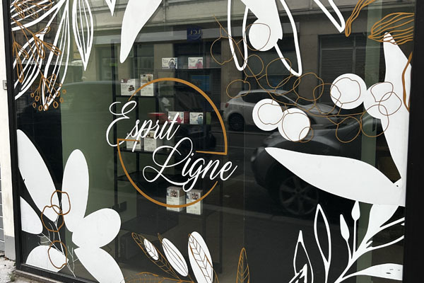 Création vitrophanie personnalisée Argenteuil