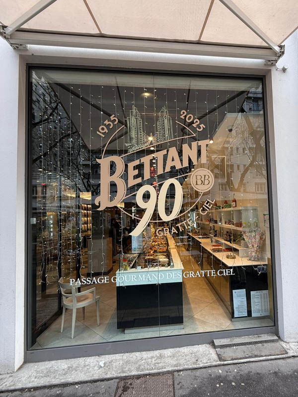 Vitrophanie restaurant